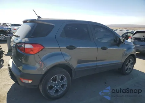 2020 Ford Ecosport S from USA, damaged, VIN MAJ3S2FEXLC325351